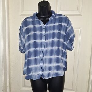 Velvet heart blouse size large